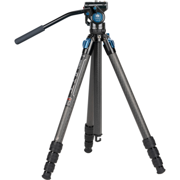 Sirui ST-124+VA-5 Carbon Tripod WPS with Video Head, Trepied foto carbon