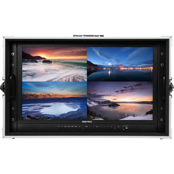 Seetec 4K280-9HSD-CO Monitor Broadcast 28 inch, Rezolutie 4K, Quad Split, 3G-SDI, HDMI, DVI, VGA