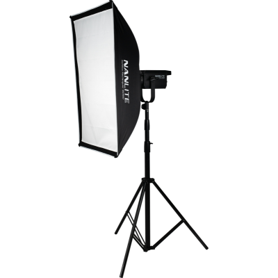 Avatar Shop|Softbox Dreptunghiular Nanlite 60 x 90 cm, Montura Bowens S-Mount, Difuzie Frontala, Interior Argintiu, Geanta Transport|Nanlite