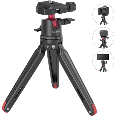 Trepied foto, SmallRig 2664 Tabletop Minitripod with Panoramic Ballhead, Minitrepied...