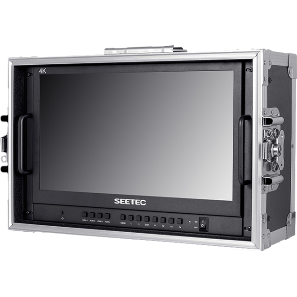 Seetec monitor ATEM156 4 HDMI 15.6" Video Monitor with Flightcase