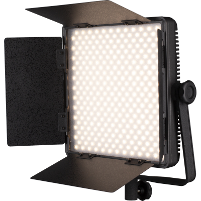 Avatar Shop|Nanlite 600CSA Panou LED Bi-Color, 36W, 3200K-5600K, 3245 Lux, Montura V-Mount, Barn doors, Racire pasiva|Nanlite