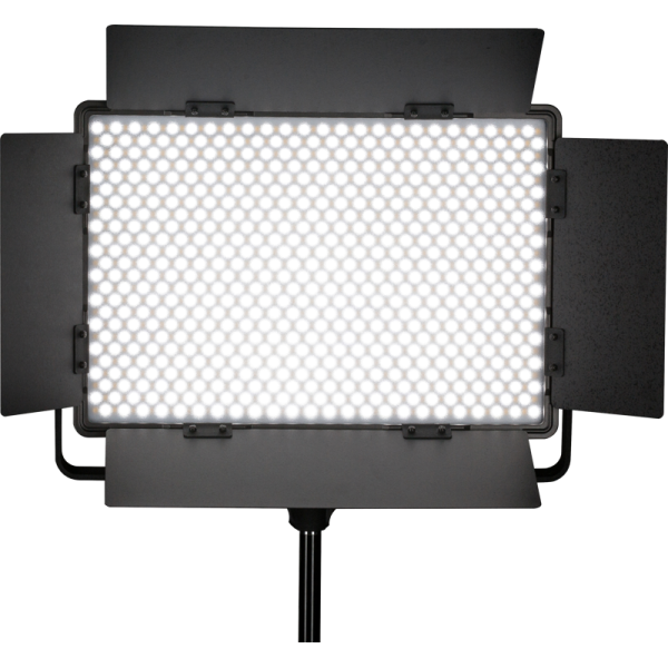 Nanlite 1200CSA Panou LED Bi-Color, 72W, 3200K-5600K, 5015 Lux, Racire Pasiva, Include Clapete (Barndoors) si Alimentare V-Mount