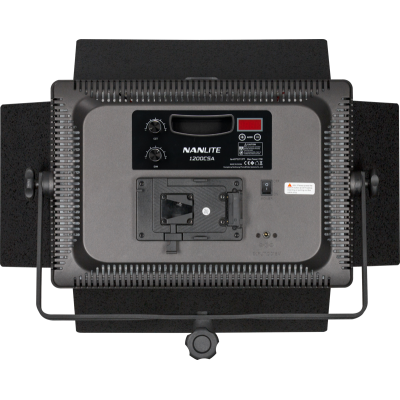 Avatar-Shop|Nanlite 1200CSA Panou LED Bi-Color, 72W, 3200K-5600K, 5015 Lux, Racire Pasiva, Include Clapete (Barndoors) si Alimentare V-Mount|Nanlite