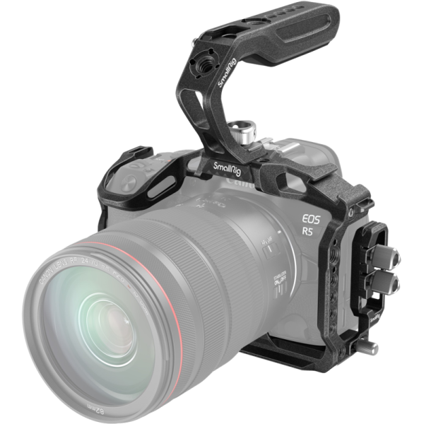 SmallRig 3234 "Black Mamba" Kit For Canon R5/R6 & R5C, Kit carcasa camera foto video mirrorless cu maner