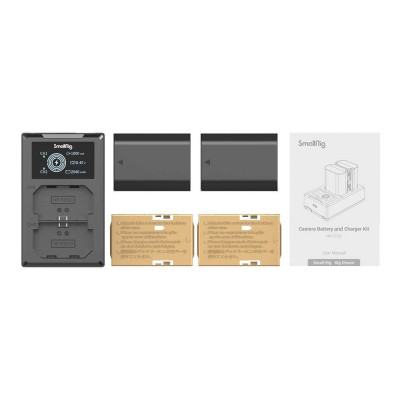 accesorii alimentare sony alpha smallrig 3824 incarcator dual digital portabil