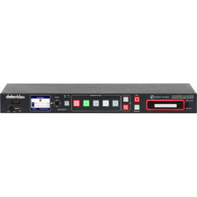 datavideo icast 10ndi rear panel connections xlr rca hdmi sdi usb
