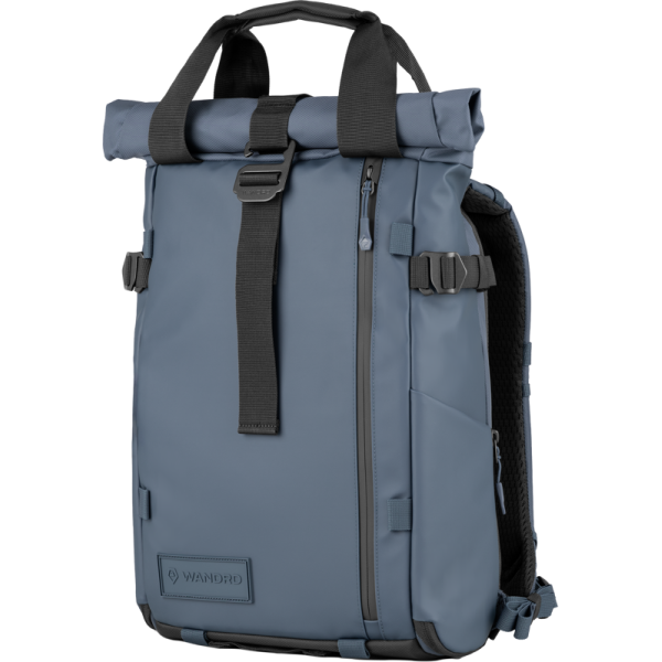 WANDRD PRVKE 15L Photo Bundle, Rucsac Foto Aegean Blue, Camera Cube Inclus, Acces Lateral Quick-Draw