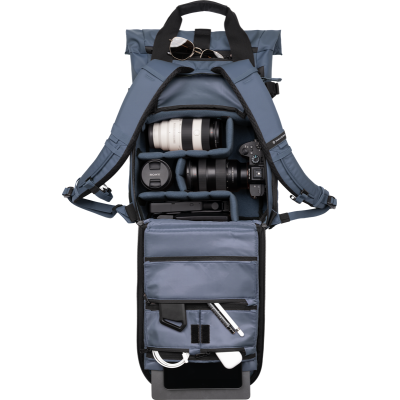 Avatar Shop|WANDRD PRVKE 15L Photo Bundle, Rucsac Foto Aegean Blue, Camera Cube Inclus, Acces Lateral Quick-Draw|WANDRD