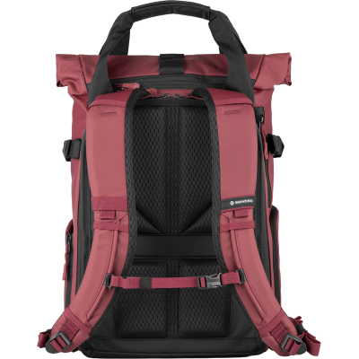 Avatar Shop|WANDRD PRVKE 15L Photo Bundle Rhone Burgundy, Rucsac Foto, Camera Cube Inclus, Acces Lateral Quick-Draw, Roll-Top Extensibil|WANDRD