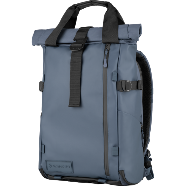 WANDRD PRVKE 21L Bag Only, Rucsac Foto, Culoare Aegean Blue, Fara Cub Camera, Compartiment Laptop, Inchidere Roll-top