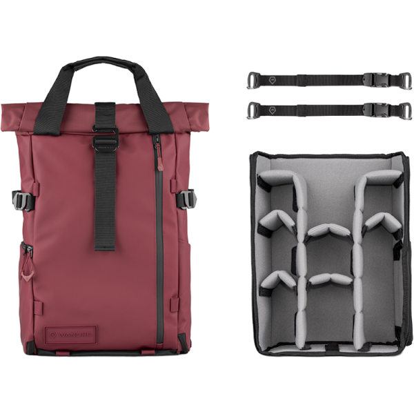 WANDRD PRVKE Photo Bundle 21L Rhone Burgundy