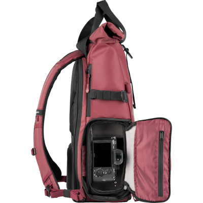Avatar Shop|WANDRD PRVKE 31L Photo Bundle, Rucsac Foto, Culoare Rhone Burgundy, Camera Cube Inclus, Compartiment Laptop|WANDRD