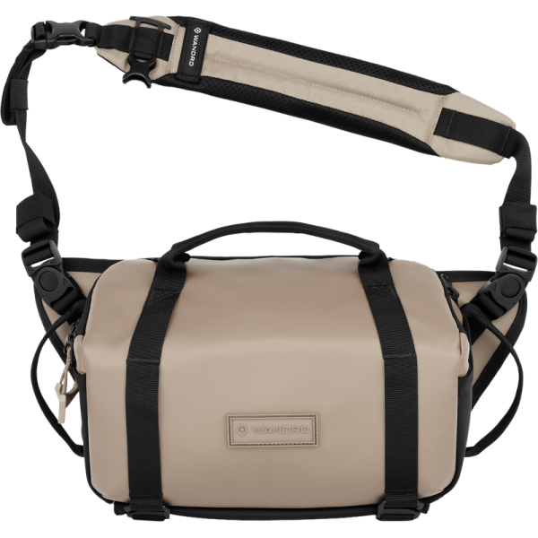 WANDRD ROGUE Sling 6L, Geanta Foto Sling, Culoare Yuma Tan, Capacitate 6L, Separatoare Ajustabile, Buzunar Frontal