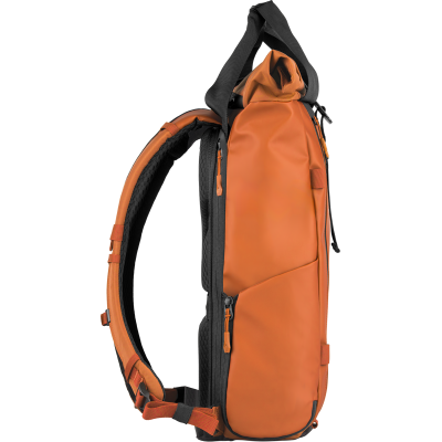 Avatar Shop|WANDRD PRVKE EDC 18L Rucsac, Culoare Sedona Orange, Acces Rapid Laptop, Roll-Top Extensibil, Compatibil Centura Lombara|WANDRD