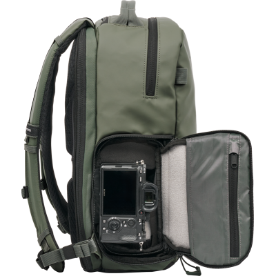 Avatar Shop|WANDRD PRVKE 21L Zip Rucsac Foto, Wasatch Green, Deschidere cu Fermoar, Acces Lateral Rapid, Compatibil Camera Cubes|WANDRD