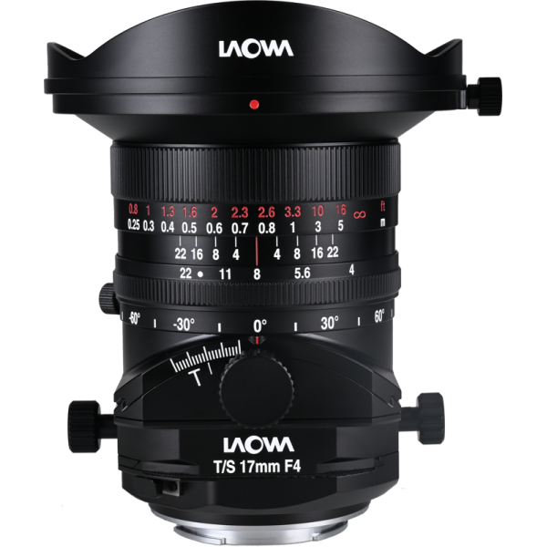 Laowa 17mm f/4 Zero-D Tilt-Shift, Montura Sony FE, Focalizare Manuala, Deplasare 12mm, Inclinare 10 grade