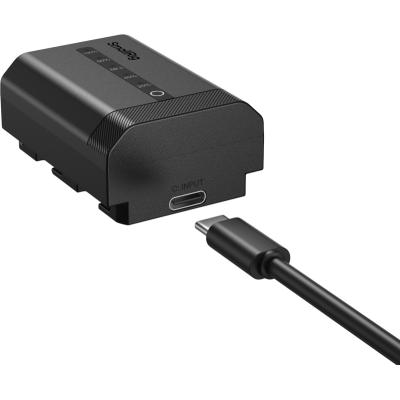 Avatar Shop|SmallRig 5297 Baterie USB-C pentru Sony NP-FZ100, Afisaj LED Nivel Incarcare, 2600mAh, Incarcare Rapida|SmallRig