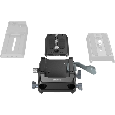 Avatar Shop|SmallRig 5366 Manfrotto-Type Mount Plate Kit with 15mm Dual Rod Clamp|SmallRig