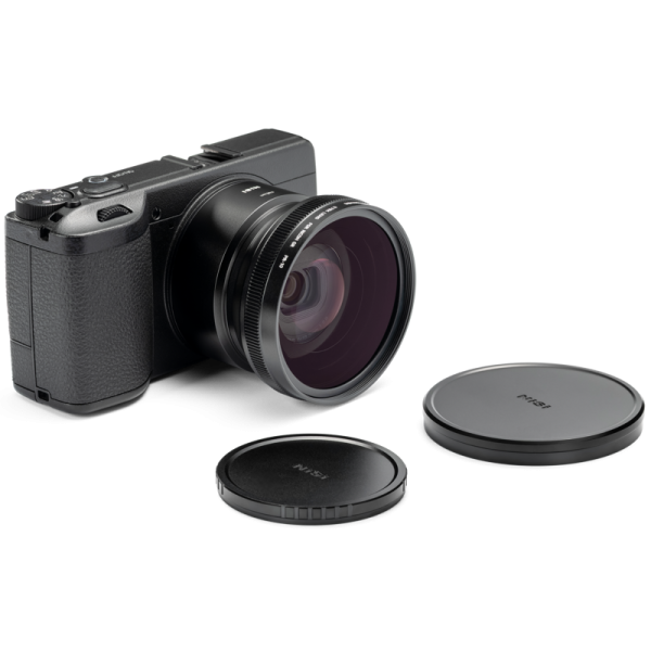 NiSi Wide Conversion Lens pentru Ricoh GR Series, Conversie Unghi Larg 0.78x, Compatibil GR III, GR IIIx si GR IV, Cadru din