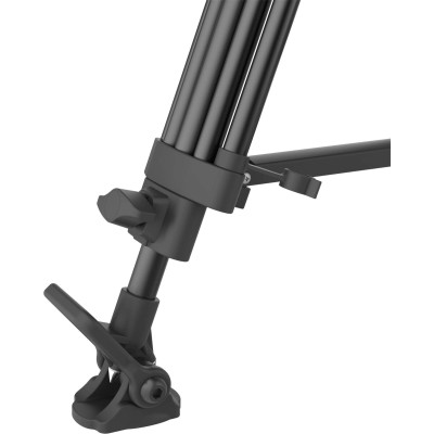 Sirui SH-25 Trepied Video cu Cap Fluid, Bol 75 mm, Inaltime 190 cm, Sarcina 10 kg, Picioare Aluminiu, Placute Manfrotto
