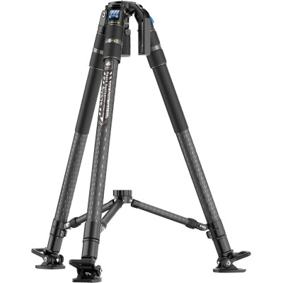 trepied video sirui svs75 rapid fibra de carbon bol 75mm sarcina 25kg ajustare one-step