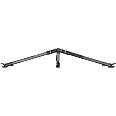 Sirui SVS75 Rapid Trepied Video din Fibra de Carbon, Bol 75 mm, Inaltime 155 cm, Sarcina 25 kg, Ajustare One-Step