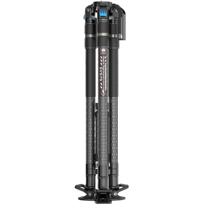 Sirui SVS75 Rapid Trepied Video din Fibra de Carbon, Bol 75 mm, Inaltime 155 cm, Sarcina 25 kg, Ajustare One-Step