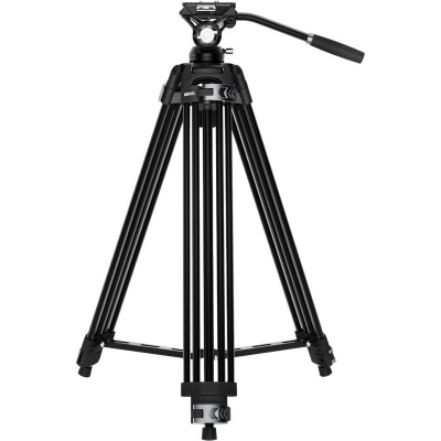 trepied video sirui el-vt01 aluminiu cap fluid bol 75 mm inaltime 190 cm sarcina 10 kg