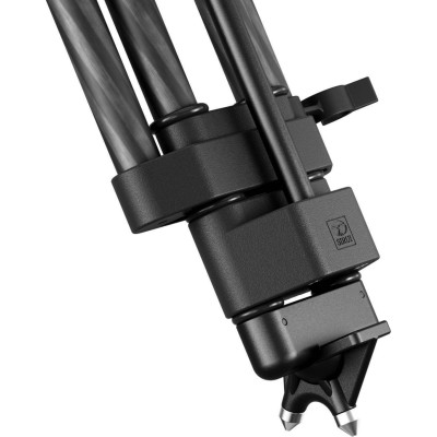 Sirui SQ75+S5 Trepied Video Rapid Twin-Leg din Carbon, Bol 75 mm, Inaltime 178 cm, Sarcina 5 kg, Reglaj One-Step