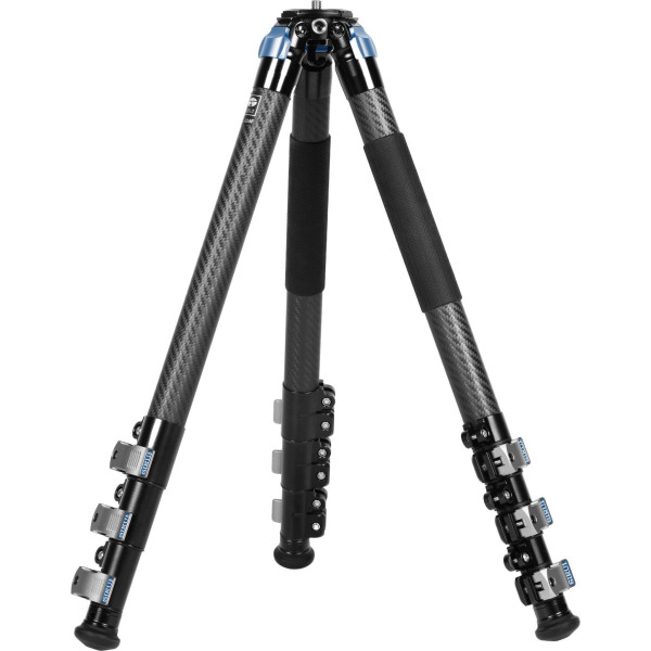 Sirui L-324F Trepied Foto din Carbon, Fara Coloana Centrala, Inaltime 145 cm, Sarcina 18 kg, 4 Sectiuni