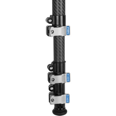 Sirui L-324F Trepied Foto din Carbon, Fara Coloana Centrala, Inaltime 145 cm, Sarcina 18 kg, 4 Sectiuni