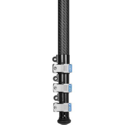 Sirui L-324F Trepied Foto din Carbon, Fara Coloana Centrala, Inaltime 145 cm, Sarcina 18 kg, 4 Sectiuni