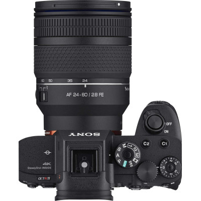 Samyang AF 24-60mm F2.8 FE Obiectiv foto mirrorless, Full Frame, Diafragma F2.8, Filtru 72mm, Greutate 494g, Montura Sony E