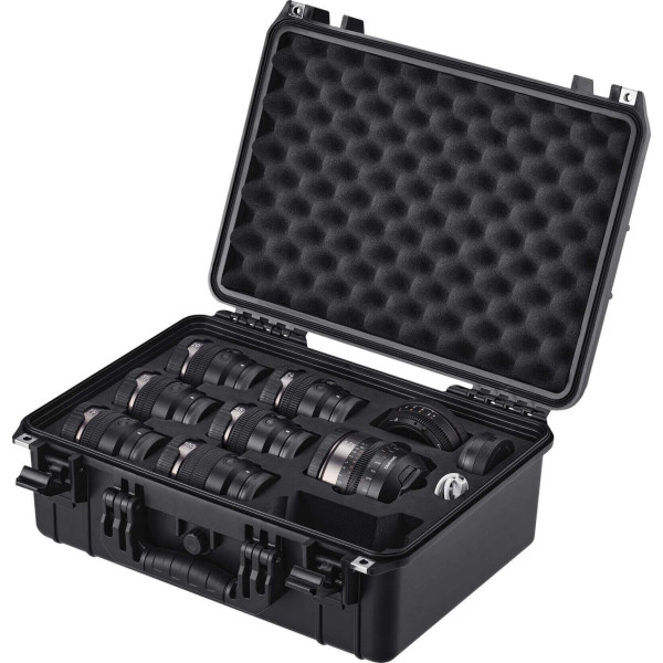 Samyang V-AF Full Kit Obiective Cinema pentru Sony E, 20mm-100mm, Adaptor Anamorfic, Adaptor Manual, Lens Station si Hardcase