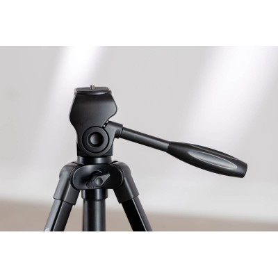 Velbon EX-330 Trepied Foto-Video din Aluminiu, Inaltime 145.5 cm, Sarcina 2 kg, Cap Panoramic 2-Way