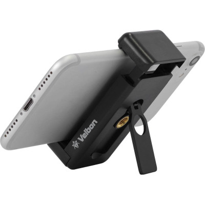 Velbon EX-230II Trepied Foto cu Suport Smartphone, Aluminiu, Inaltime 123 cm, Cap 3-Way, Placuta Quick Release