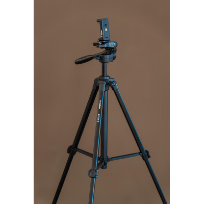 Velbon EX-230II Trepied Foto cu Suport Smartphone, Aluminiu, Inaltime 123 cm, Cap 3-Way, Placuta Quick Release