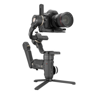 Zhiyun Crane 3S Gimbal Stabilizator cu Maner SmartSling, Sarcina Utila 6.5kg, Autonomie...