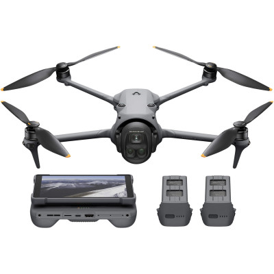 drona dji mavic 4 pro 512gb creator combo telecomanda rc pro 2 ecran 7 inchi