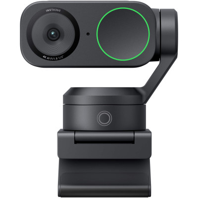 Insta360 Link 2 Camera Web Ultra HD 4K, Senzor 1/2" CMOS, Urmarire AI, Gimbal 2 Axe,...