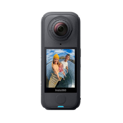 camera de actiune sferica ultra usoara insta360 x4 air black