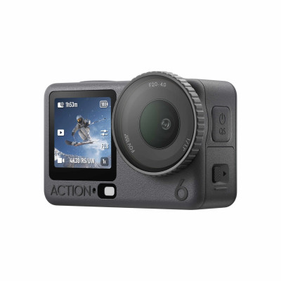 senzor patrat tip 1 1.1 inchi si mecanism diafragma variabila f2.0 f4.0 dji osmo action 6