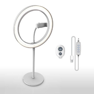 eglaj intensitate luminoasa prin dimmer si 3 setari temperatura culoare lampa 120 leduri digipower