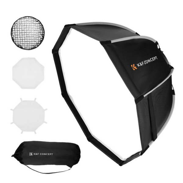 K&F Softbox 65CM Quick Release octogonal