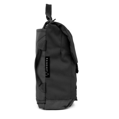 Geanta Umar Boundary Rennen Messenger/Tote Bag Black, Compartiment Laptop 14", Material Reciclat RE-3, YKK WR, 10L