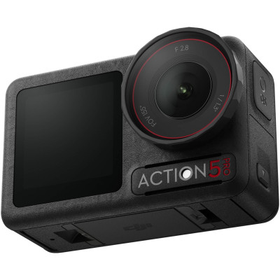 Avatar-Shop|DJI Osmo Action 5 Pro Adventure Combo Camera Actiune, Senzor 1/1.3", 4K/120fps, 3 Baterii, Carcasa Incarcare, Selfie Stick 1.5m|DJI