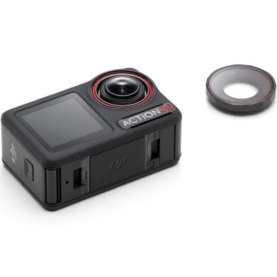 Avatar-Shop|DJI Osmo Action 5 Pro Adventure Combo Camera Actiune, Senzor 1/1.3", 4K/120fps, 3 Baterii, Carcasa Incarcare, Selfie Stick 1.5m|DJI