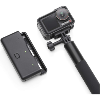 Avatar-Shop|DJI Osmo Action 5 Pro Adventure Combo Camera Actiune, Senzor 1/1.3", 4K/120fps, 3 Baterii, Carcasa Incarcare, Selfie Stick 1.5m|DJI