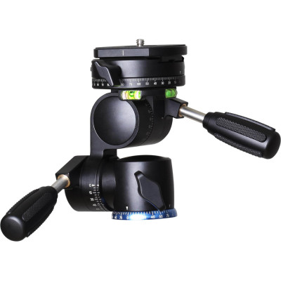 Sirui Four Way Head FD-01, Cap trepied cu ajustare pe patru axe, Manere Pliabile, Placuta Quick Release Arca-Swiss, Sarcina 10kg